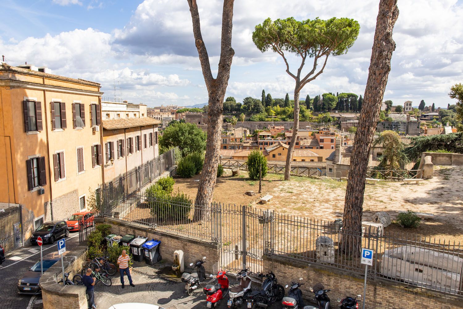 Caffarelli Terrace Roman Forum