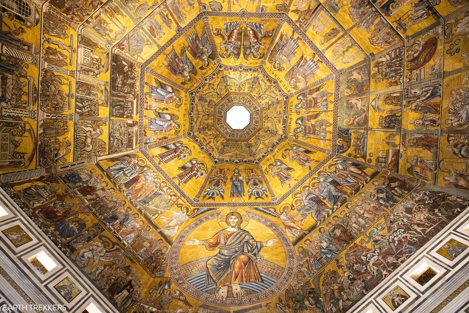 Florence Baptistery Ceiling | 10 day Italy Itinerary