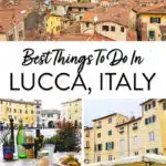Best things to do in Lucca, Tuscany. Plus the best towers to climb, how to get here, where to eat, and best tours of Lucca.