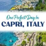 One Day in Capri Italy
