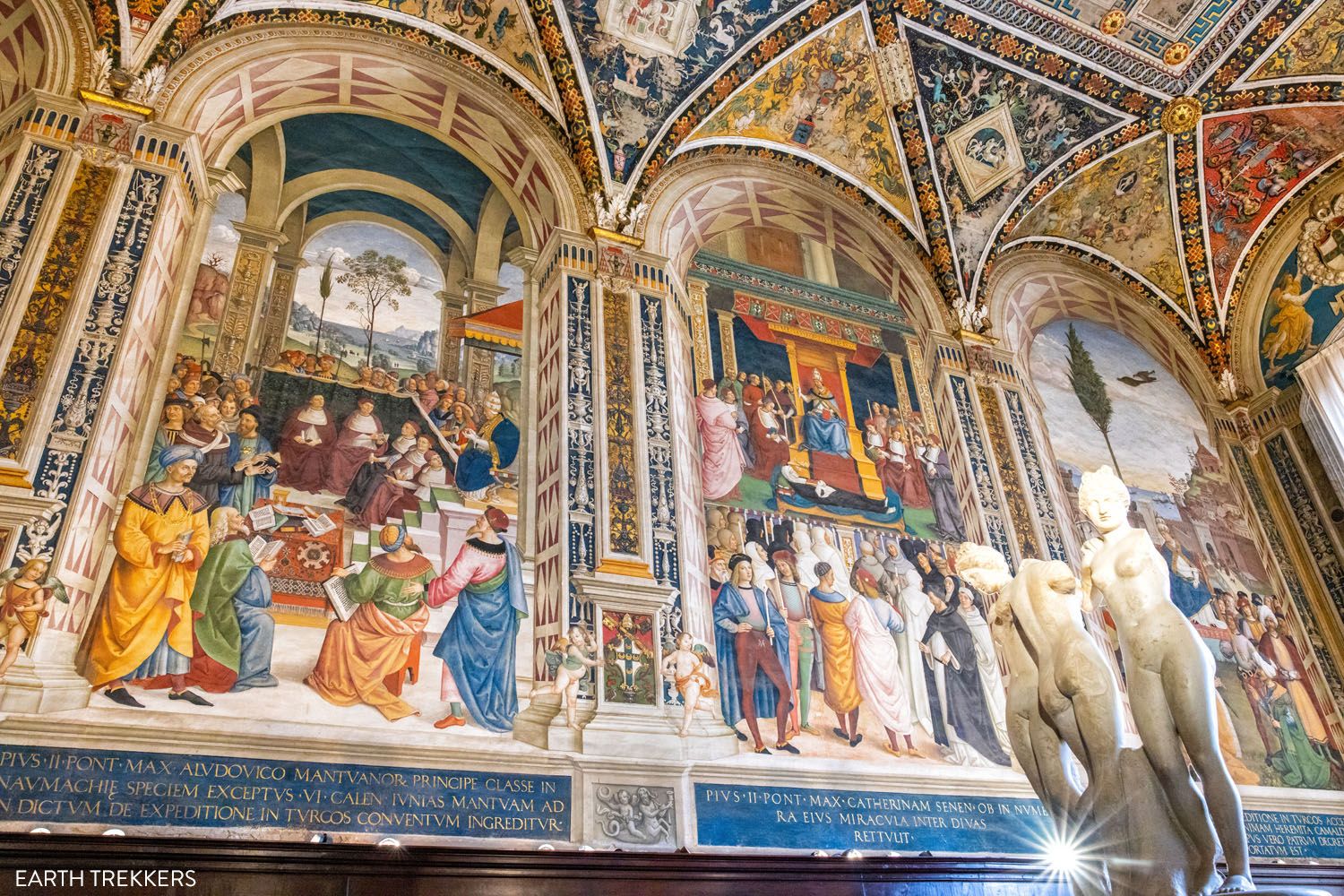 Piccolomini Library Siena | How to visit the Siena Cathedral