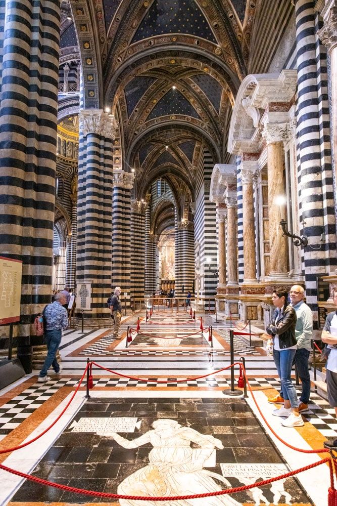 Siena Cathedral Mosaic Floor | Best Things to Do in Siena
