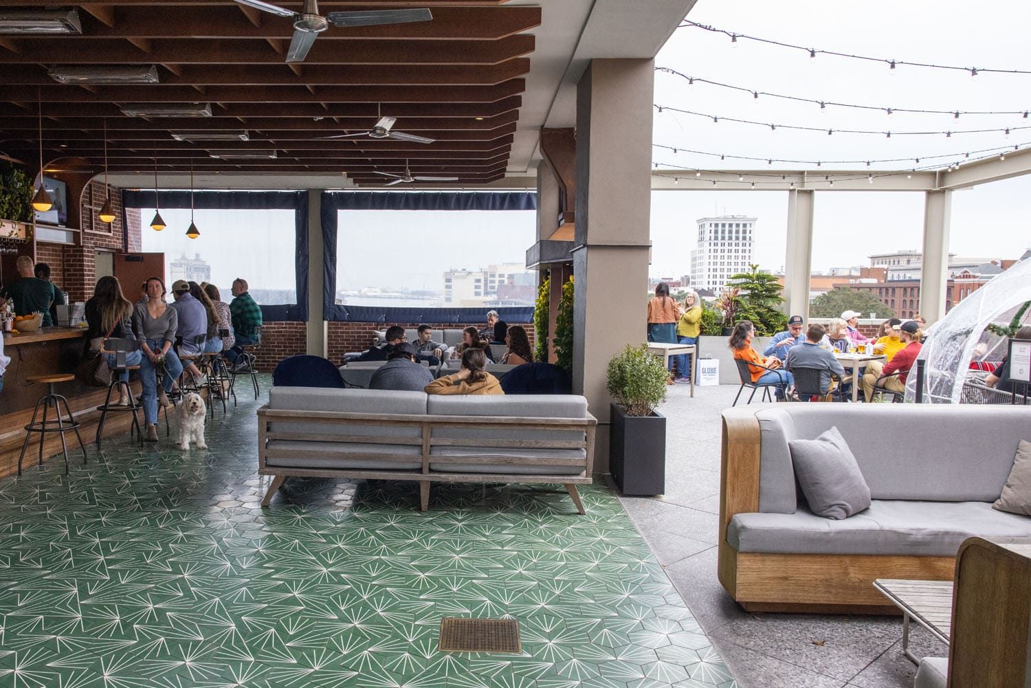 The Lost Square | Best rooftop bars in Savannah
