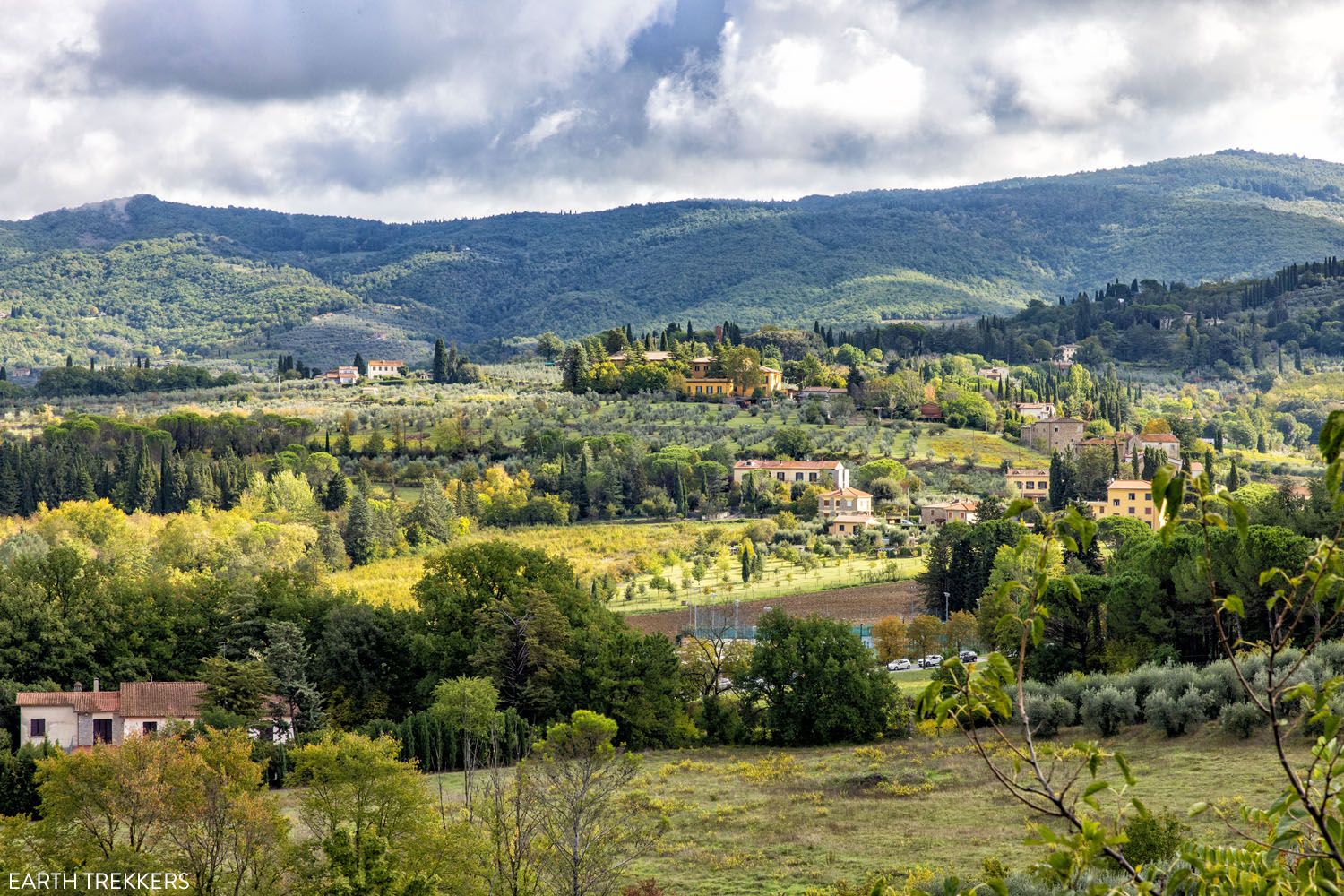 View from Arezzo Italy