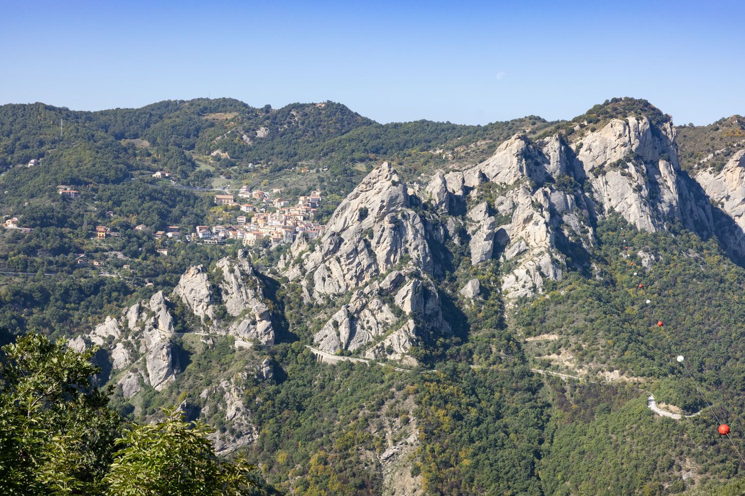 View of Castelmezzano