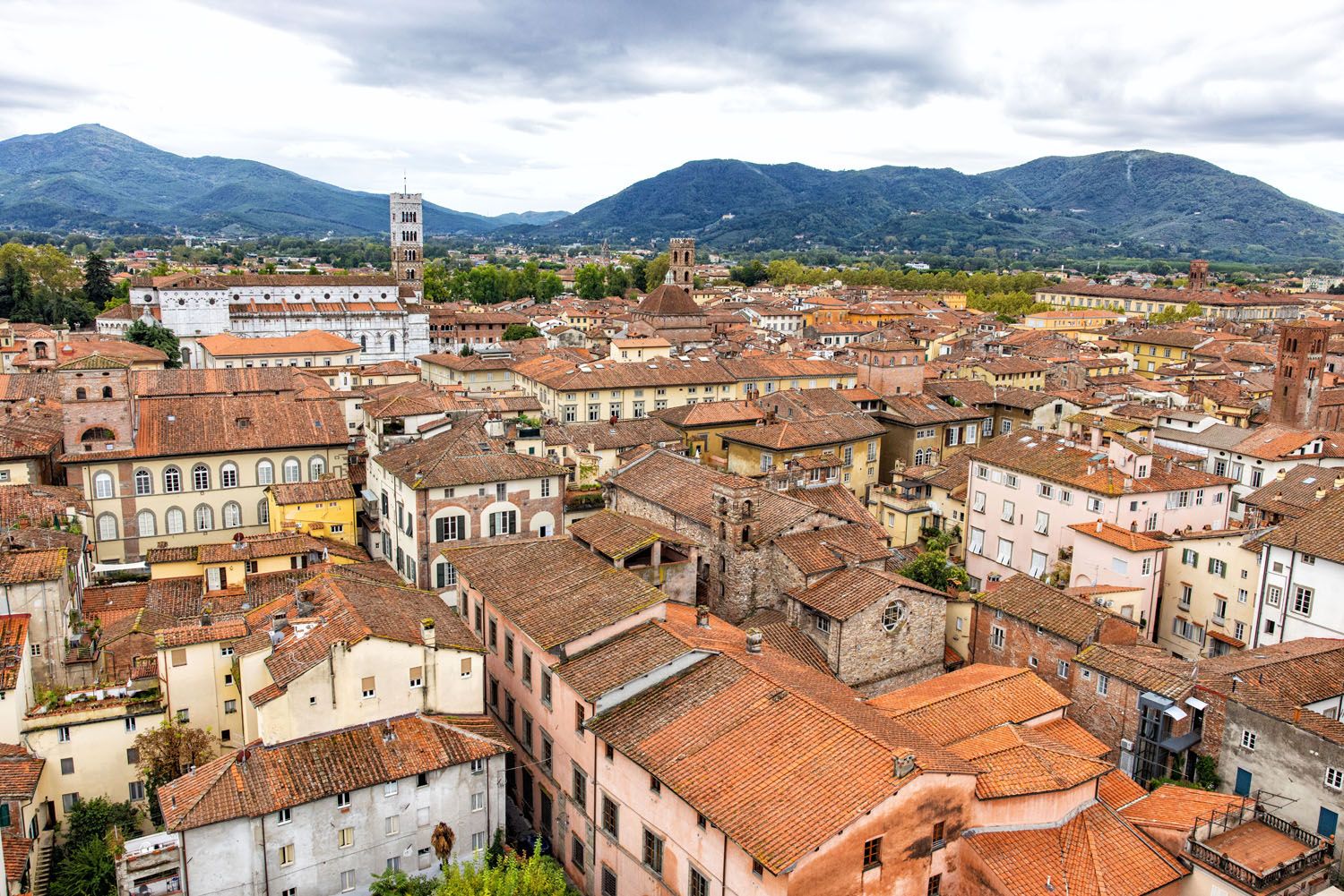 View of Lucca | Tuscany Itinerary