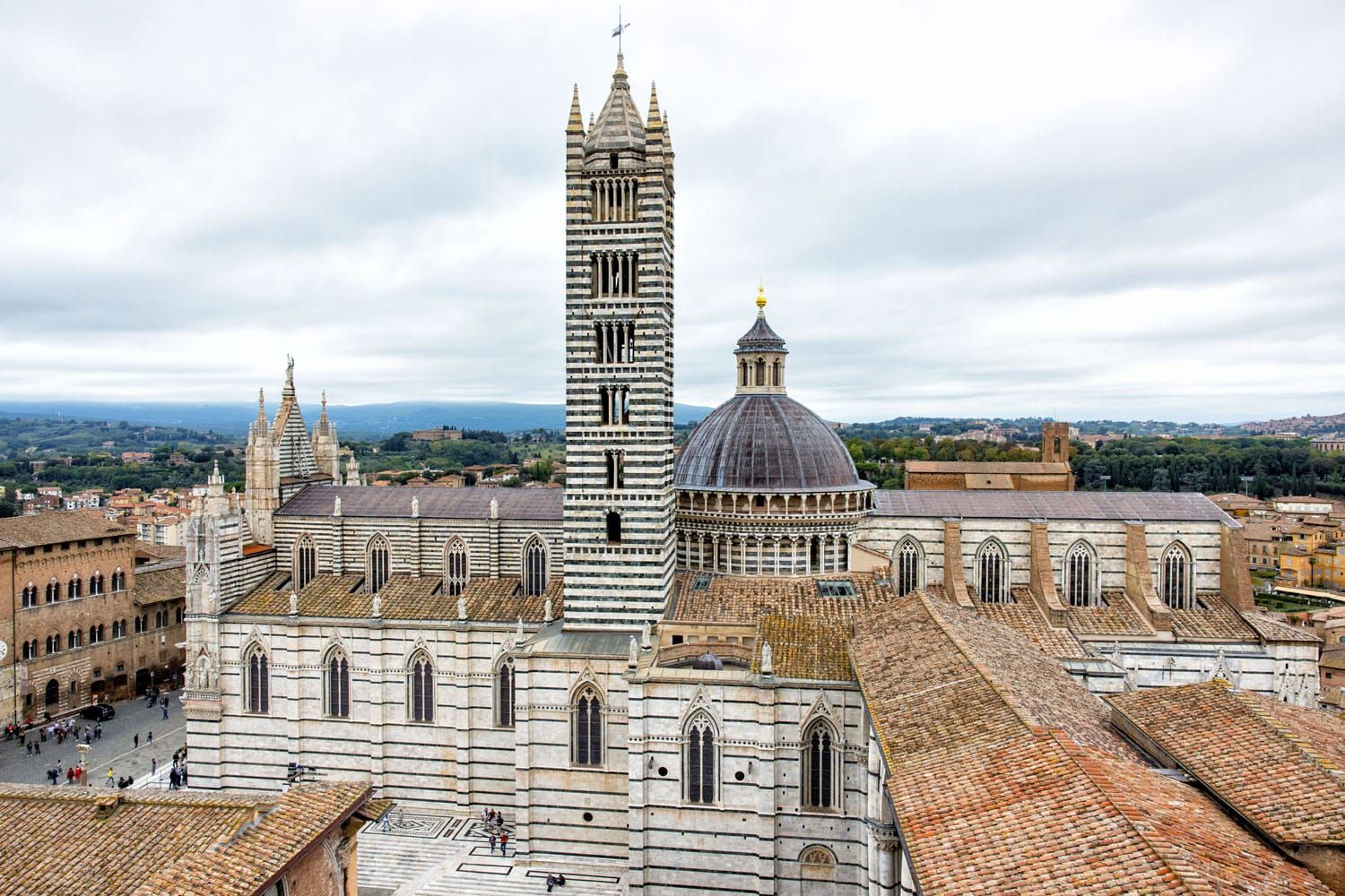 View of the Siena Cathedral
