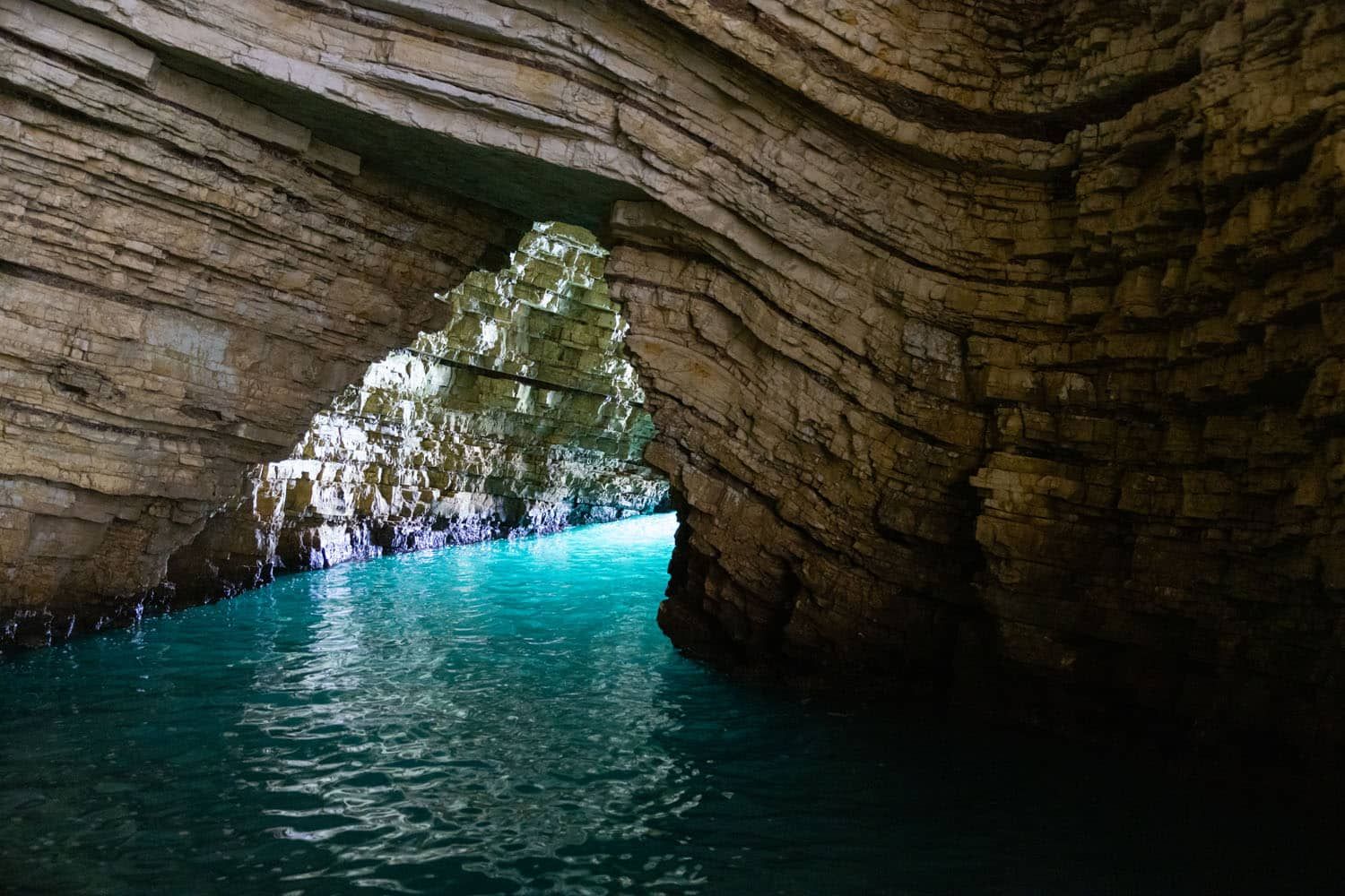 Cave of Two Rooms Photo | Gargano Sea Caves