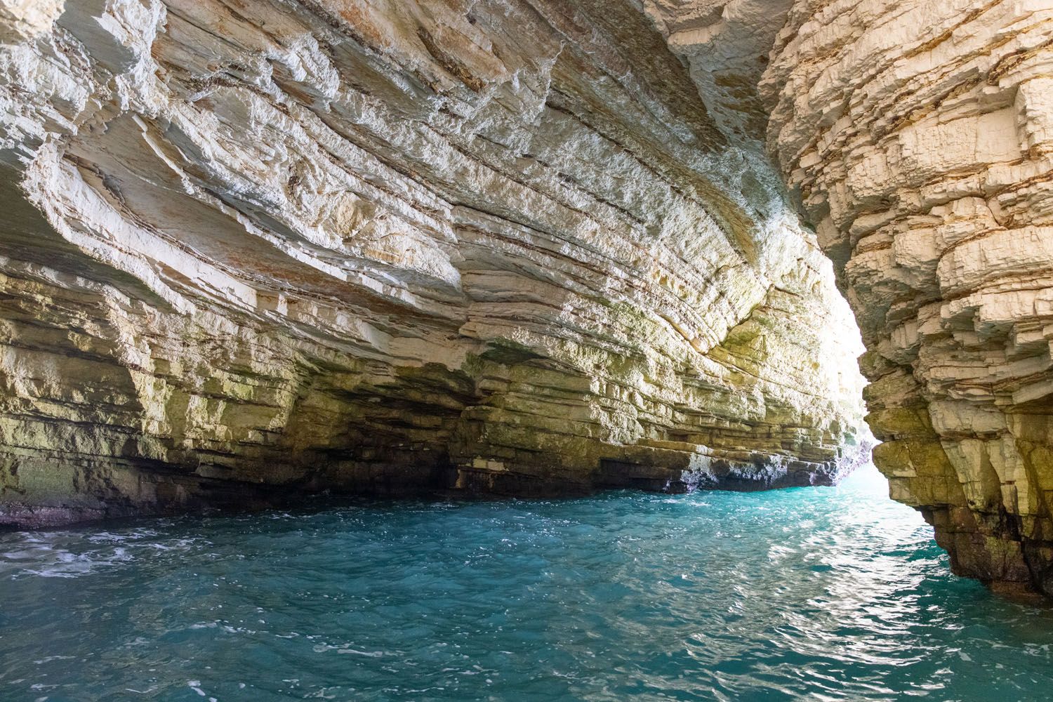 Inside Cave of the Tomato | Gargano Sea Caves