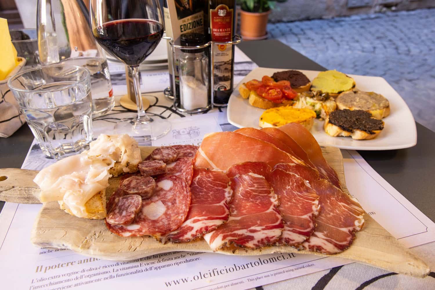 Lunch in Tuscany