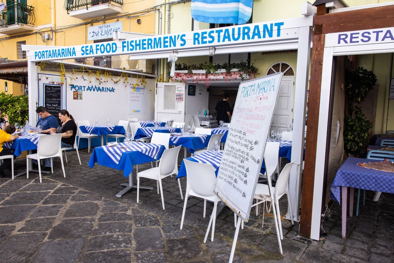 Portamarina Seafood Restaurant | Best Things to Do in Sorrento