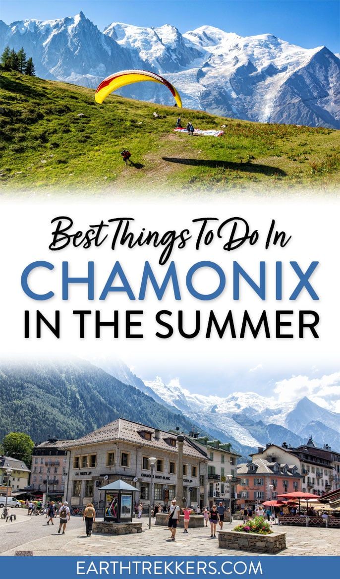 Things to Do in Chamonix France Summer