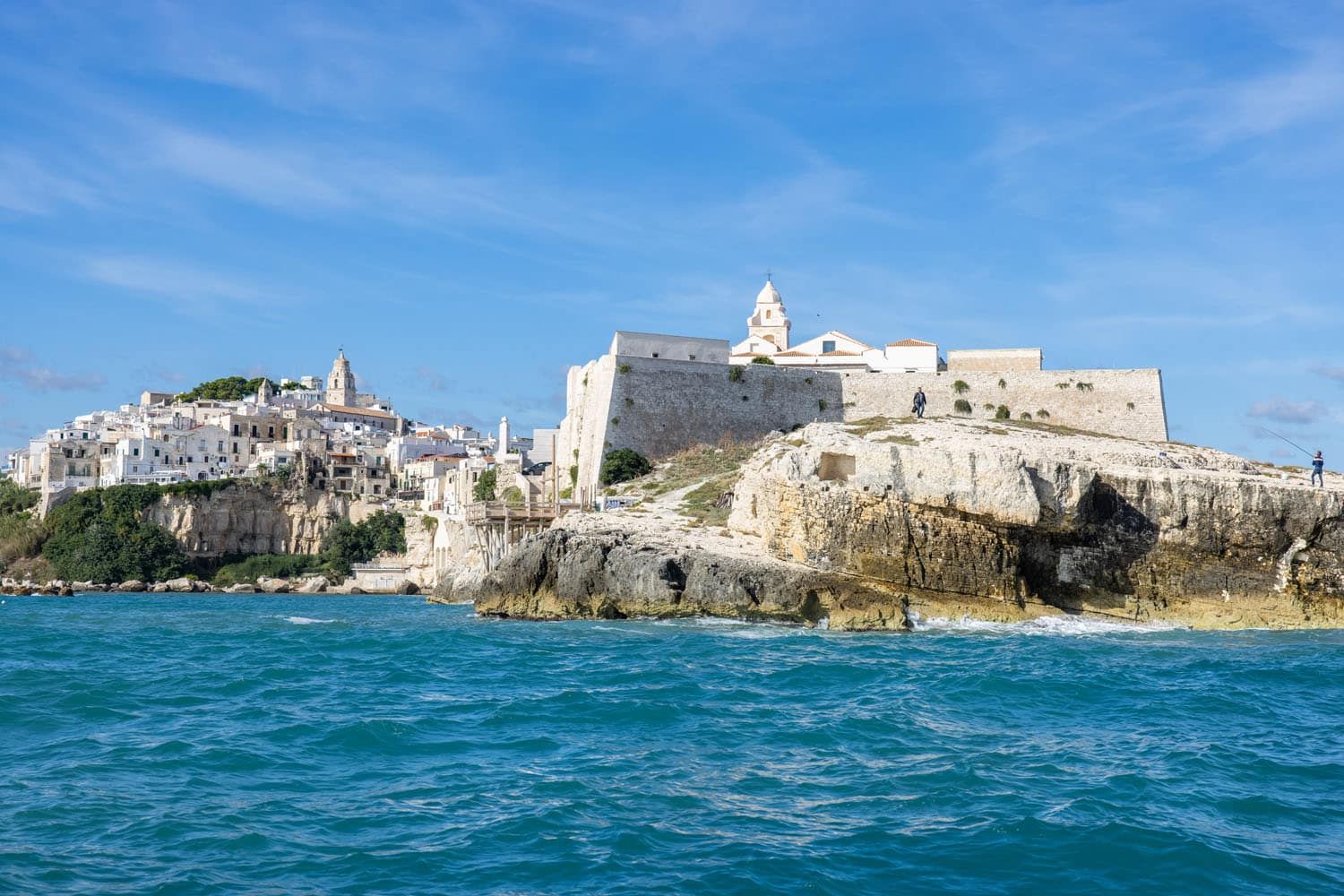 Vieste from the Sea