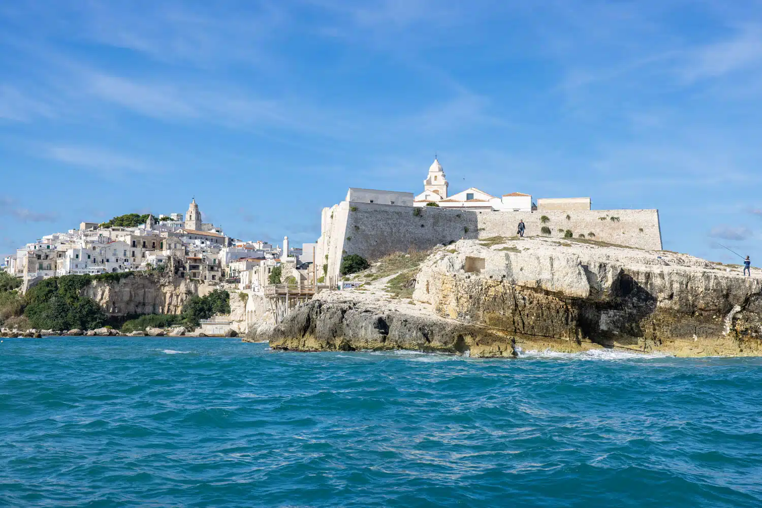 Vieste from the Sea