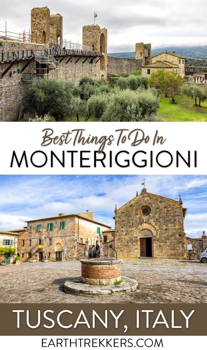 Things to Do in Monteriggioni Tuscany Italy