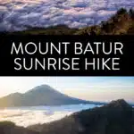 Mount Batur Sunrise Hike. How to hike to the summit of Mount Batur for sunrise views in Bali, Indonesia.