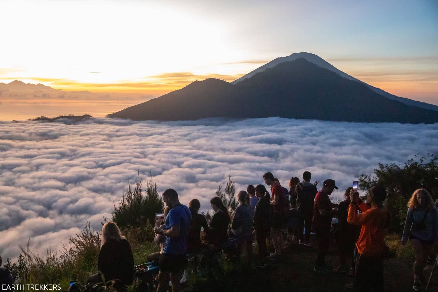 Mount Batur Sunrise Hike Crowds