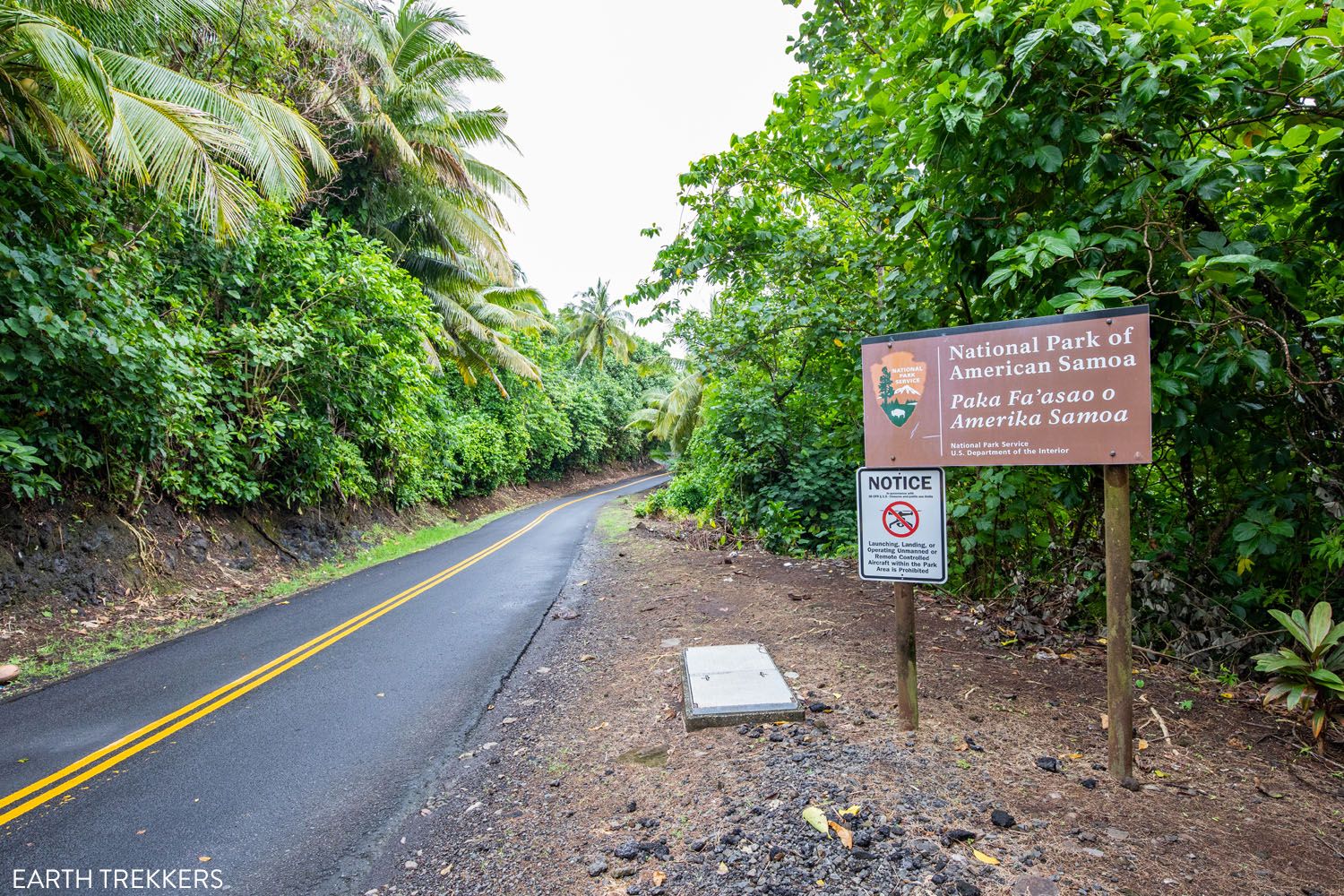 National Park of American Samoa Sign | Things to Do in the National Park of American Samoa