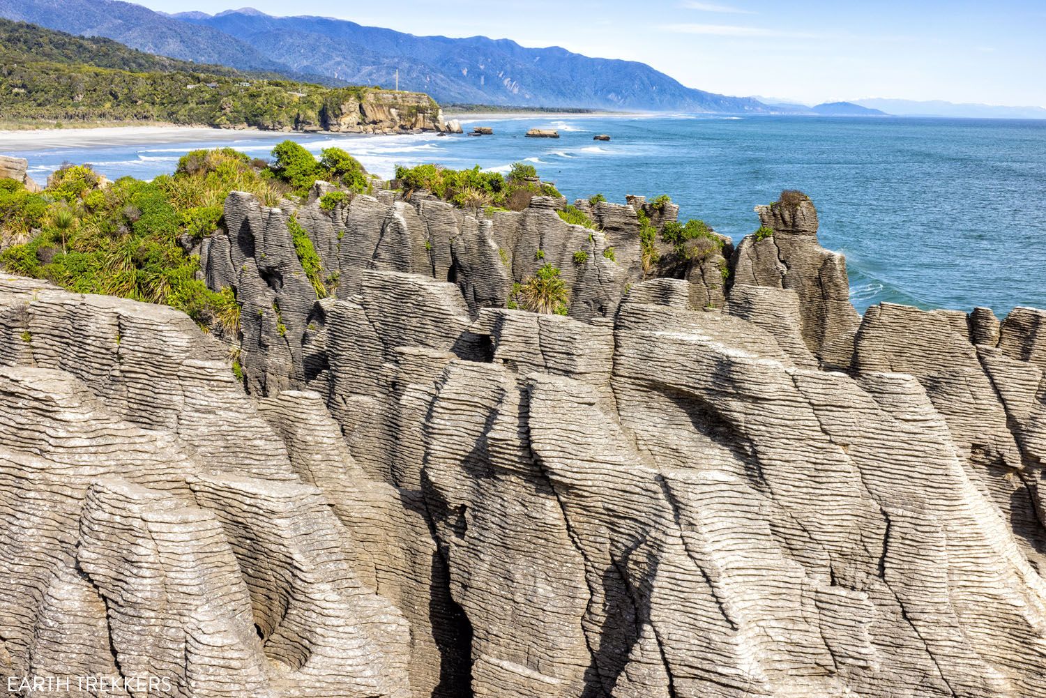 Pancake Rocks New Zealand | Two Week South Island New Zealand Itinerary
