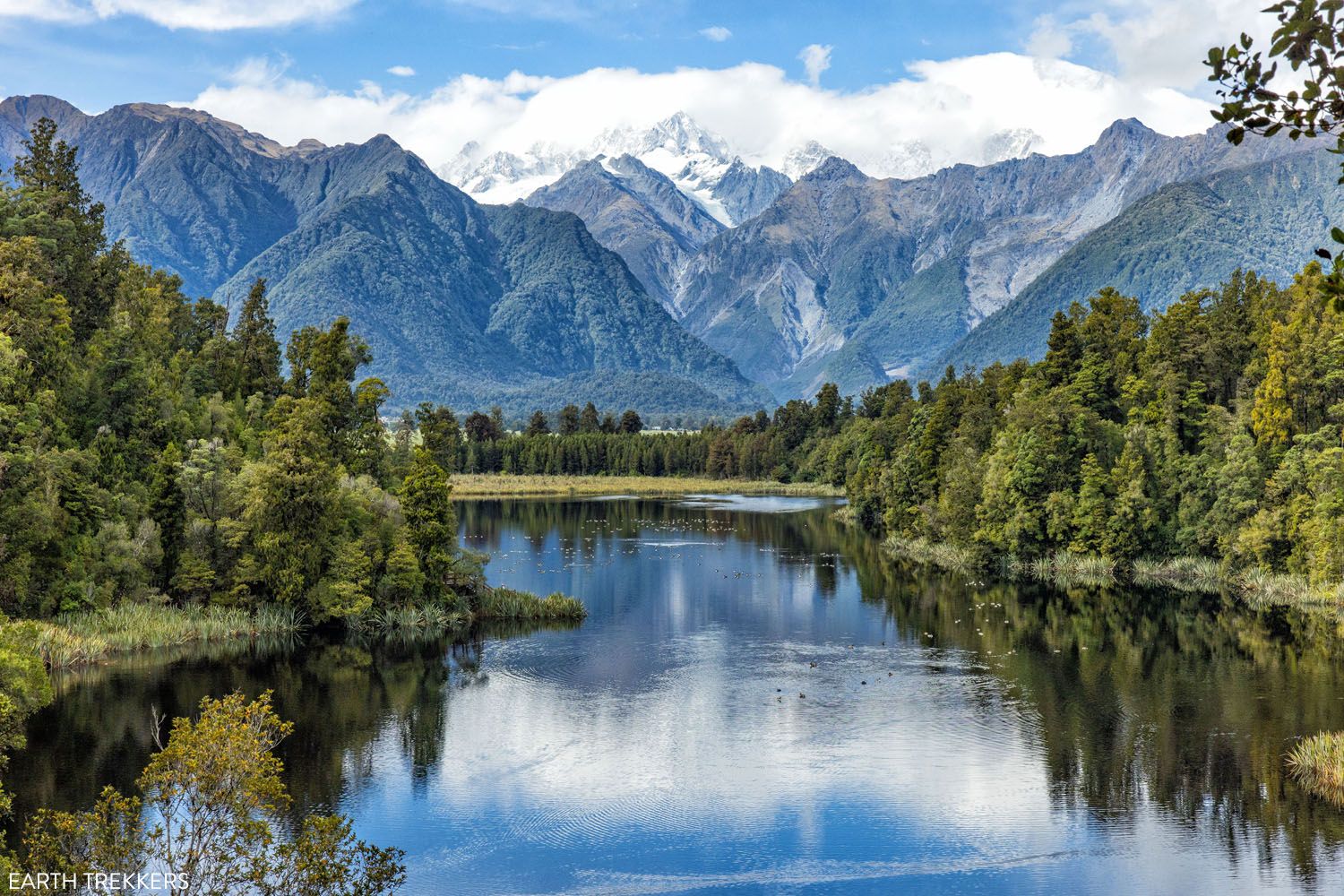 View of Views Lake Matheson | Things to do in Franz Josef
