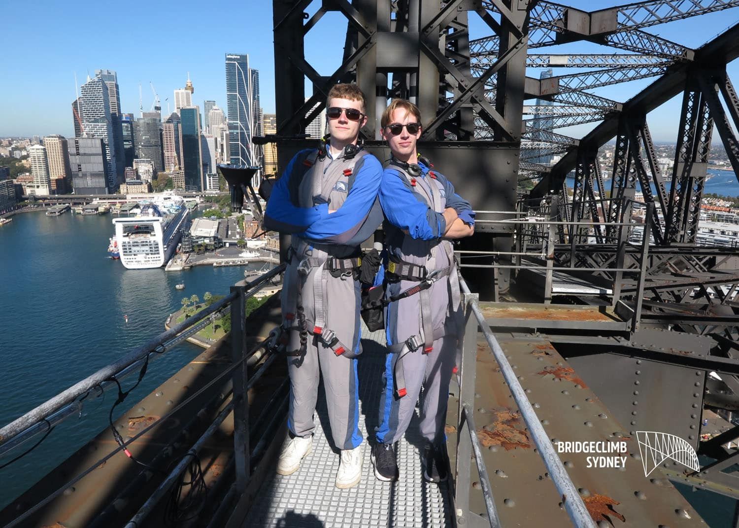 Adrien and Tyler Bridge Climb | Sydney Bridge Climb