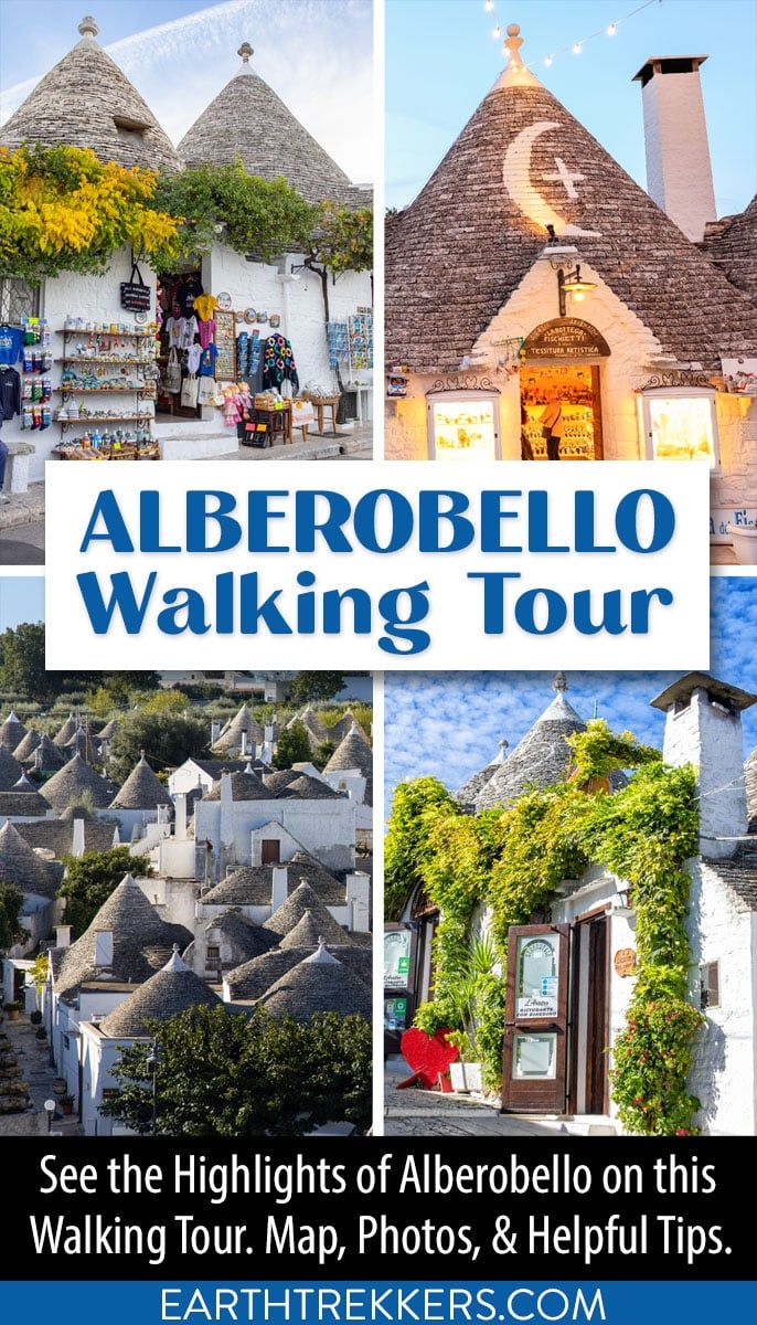 Alberobello Walking Tour Puglia Italy