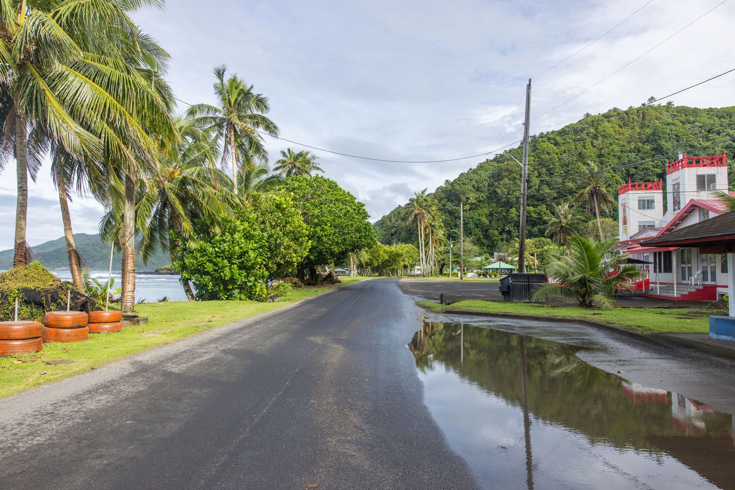 American Samoa Road