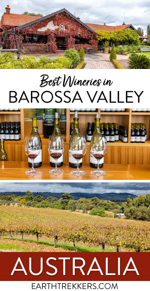 Best wineries in Barossa Valley and Eden Valley. Penfolds, Chateau Tanunda, Henschke, Torbreck, Langmeil, and more.