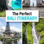 One Week Bali Itinerary Indonesia