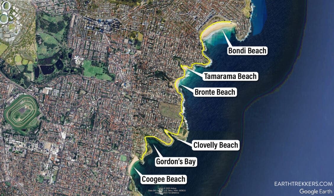 The Coogee to Bondi Coastal Walk: Map, Photos & Is It Worth It? – Earth ...