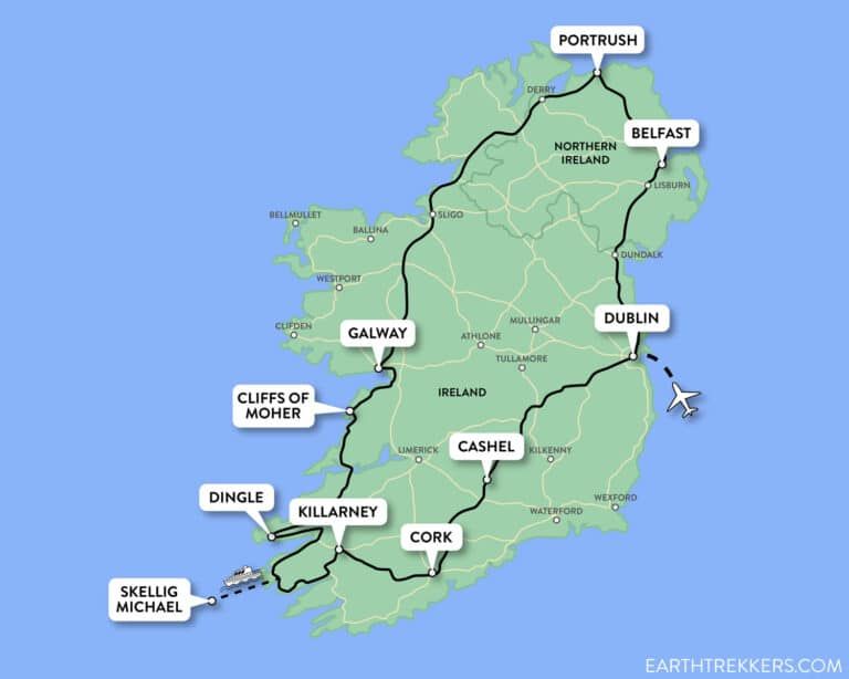 10 Day Ireland Itinerary: The Ultimate Irish Road Trip – Earth Trekkers