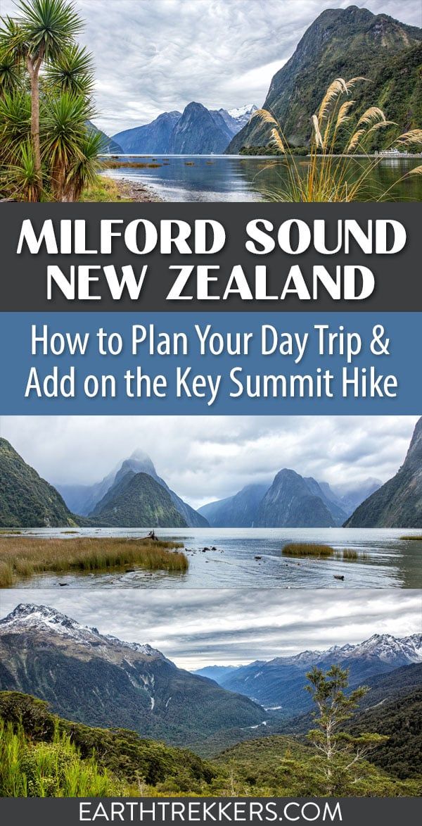 Milford Sound New Zealand Key Summit