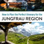 How to plan the perfect Jungfrau itinerary, Bernese Oberland, Switzerland. Jungfraujoch, Schilthorn, Murren, and more.