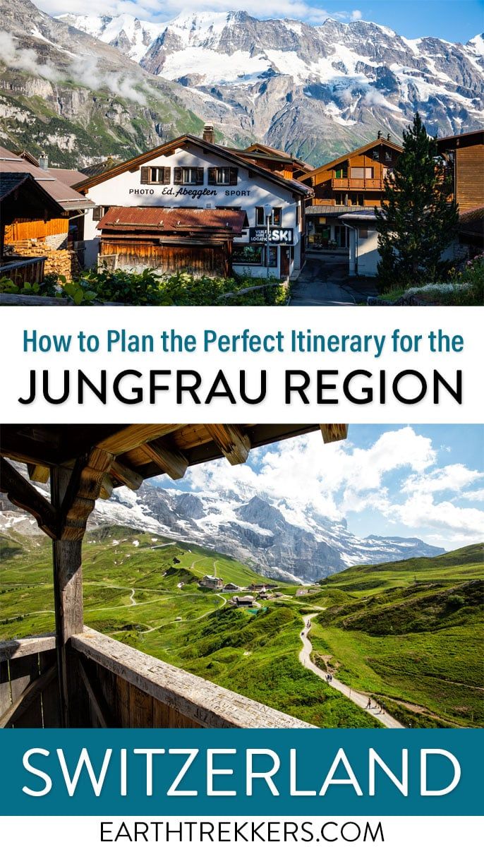 Switzerland Jungfrau Itinerary