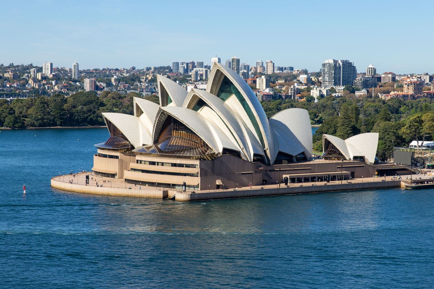 Sydney Opera House View from Bridge