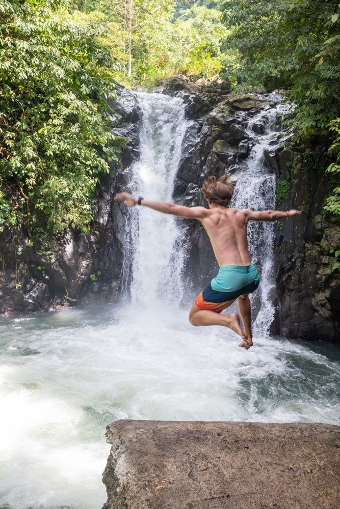 Kroya Waterfall Jump Bali
