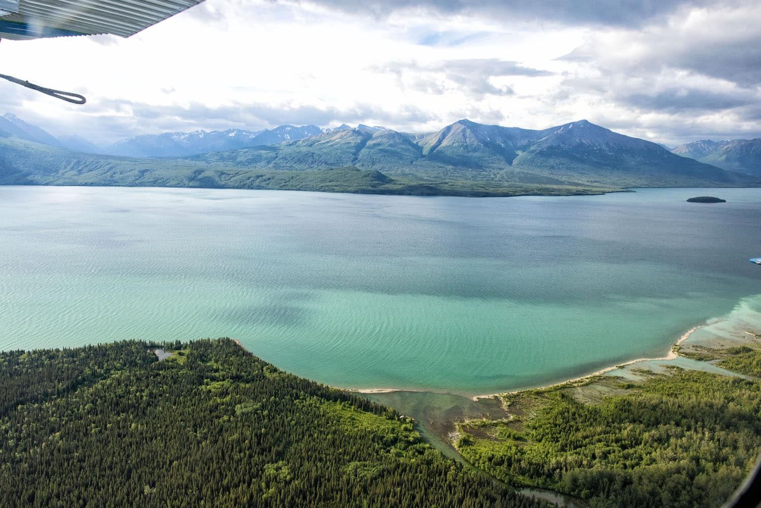 Lake Clark Aerial View