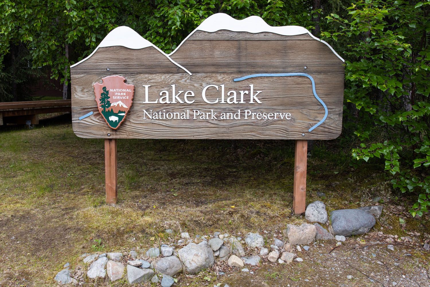 Lake Clark National Park Sign | Best Things to do in Lake Clark