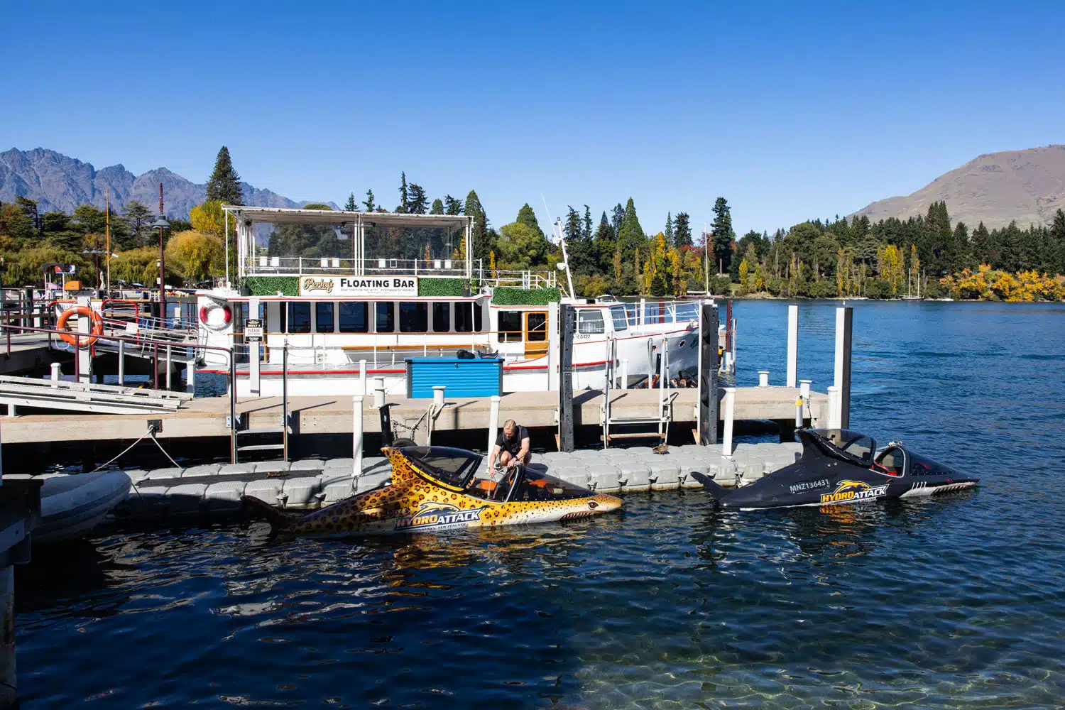 Perkys Floating Bar | Best Things to Do in Queenstown