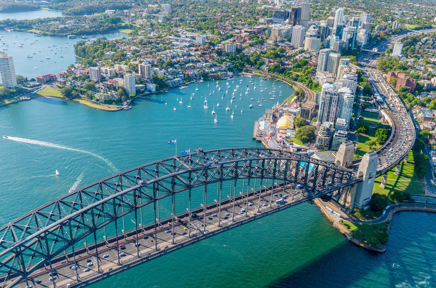 Sydney from Helicopter