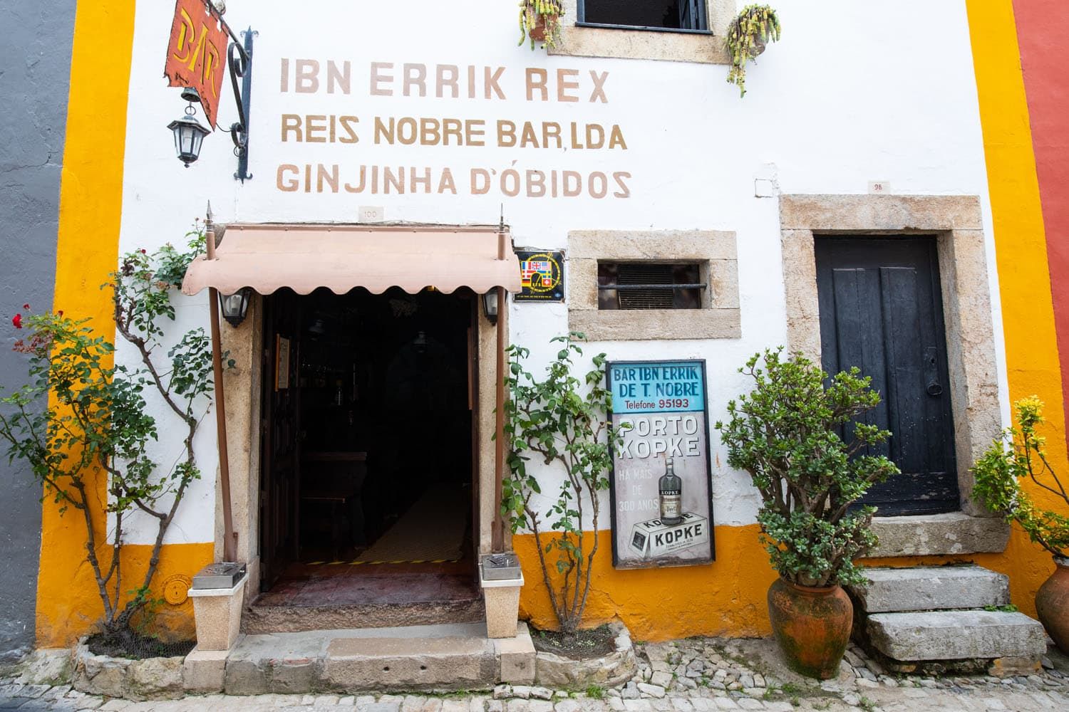 Bar Ibn Errik Rex | Best things to do in Óbidos