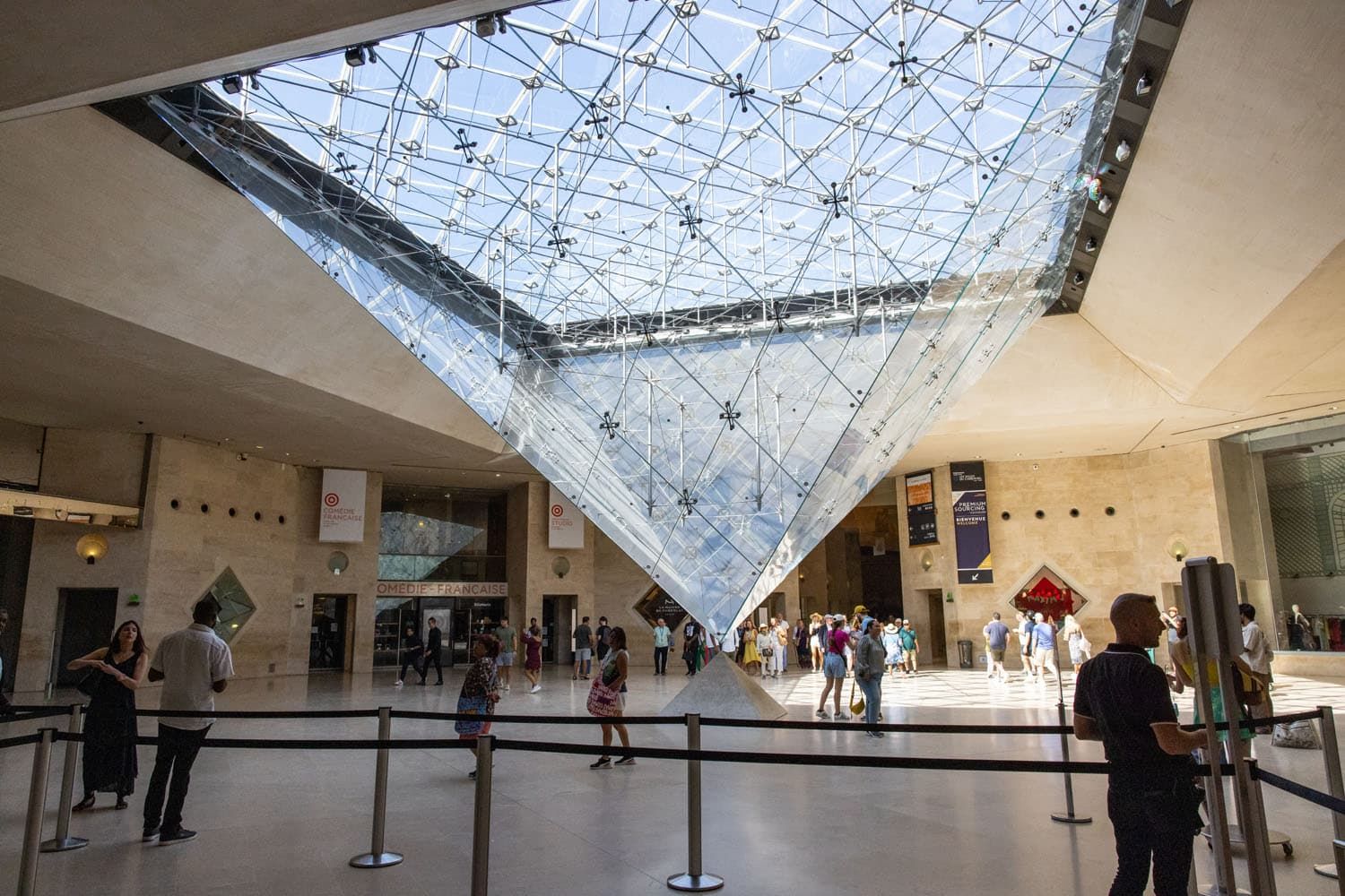 Inverted Pyramid Louvre