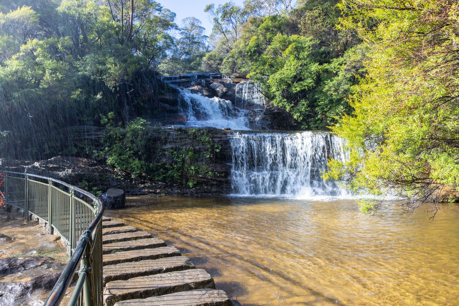 Queens Cascade Wentworth Falls | Best Things to Do in the Blue Mountains
