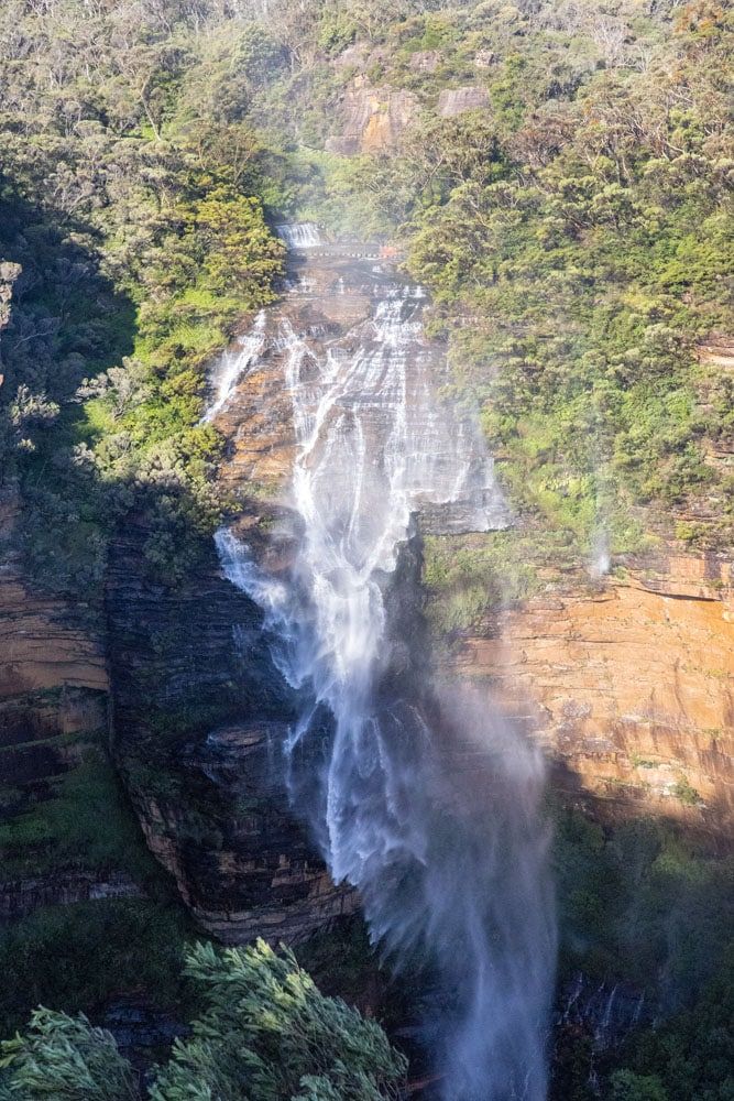 Wentworth Falls from Princes Rock Lookout