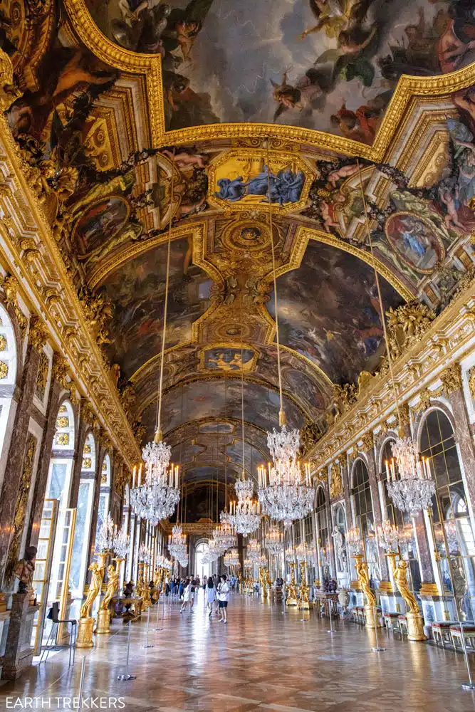 Hall of Mirrors Ceiling | How to Visit Versailles