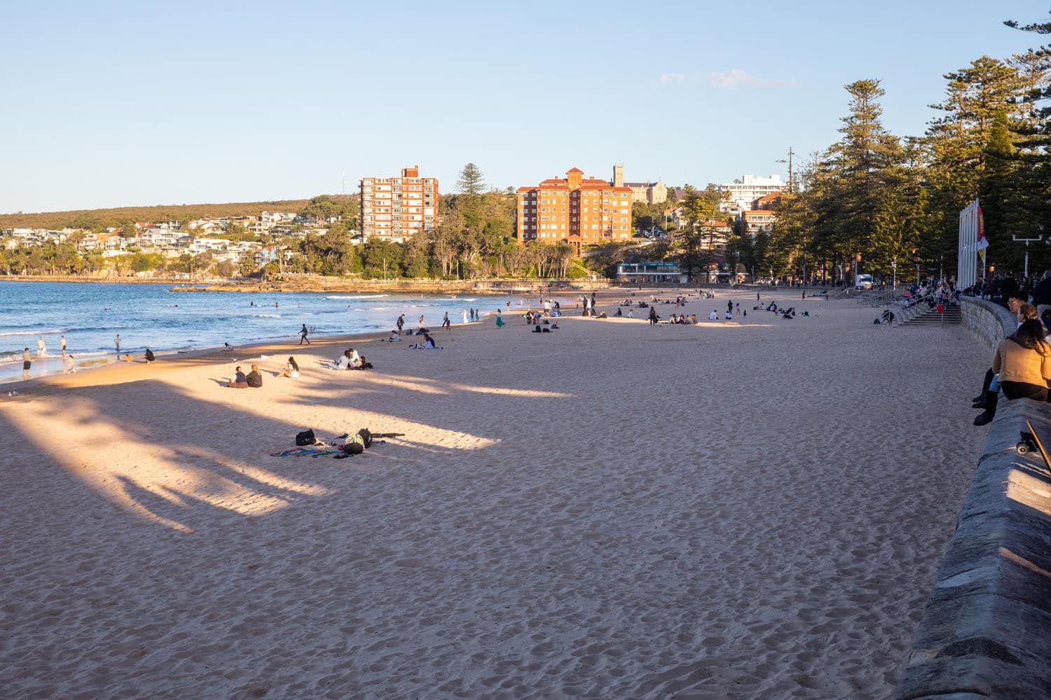 Manly Beach in Evening