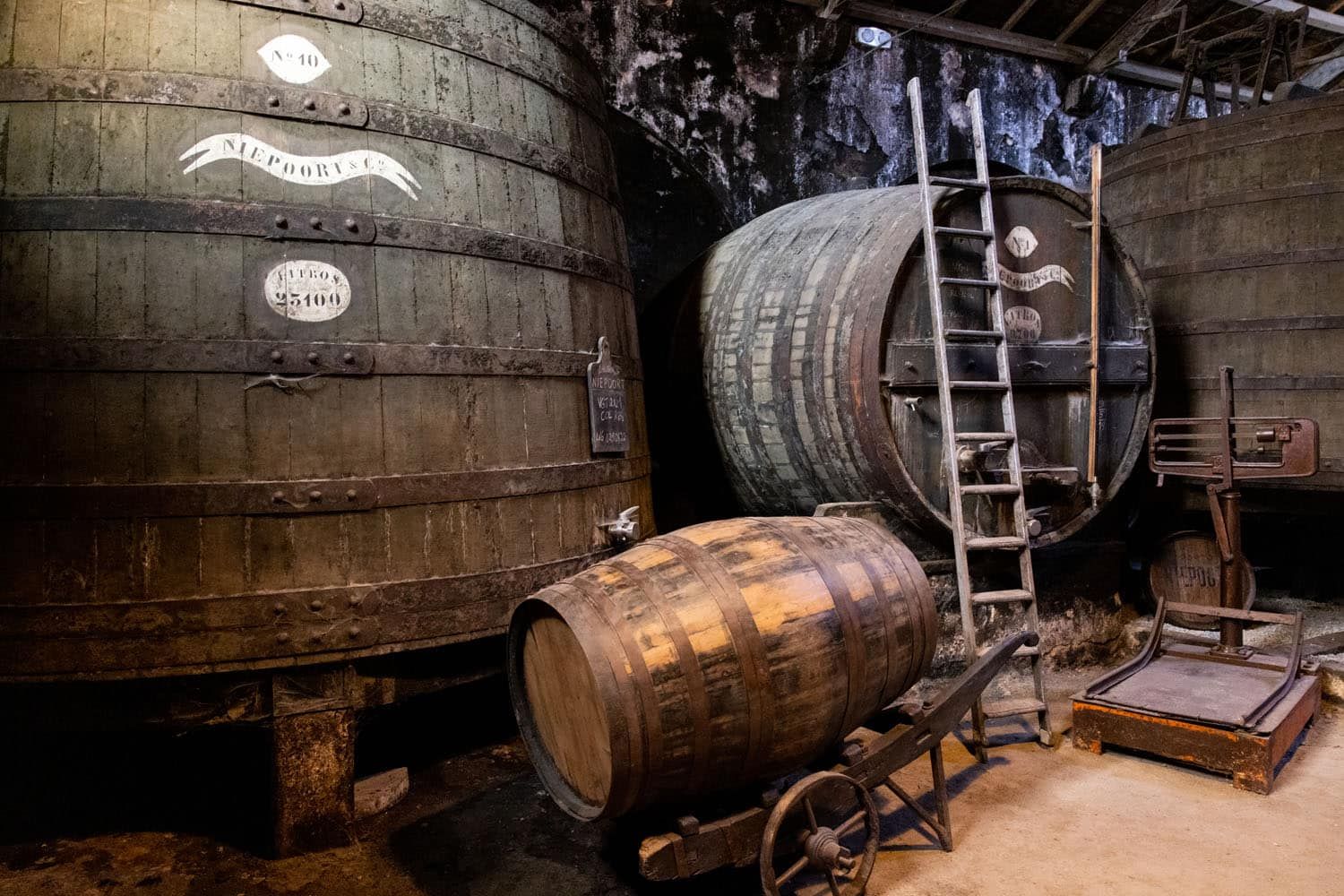 Niepoort Wine Barrels | Wine Cellars in Porto