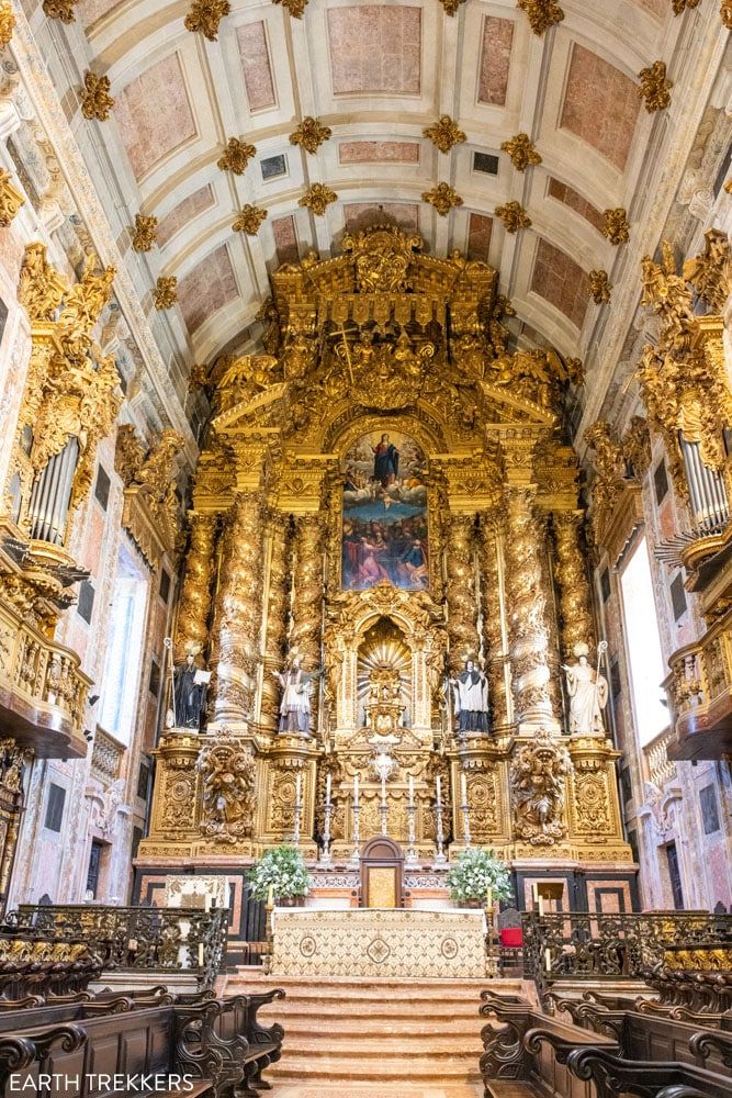 Porto Cathedral Interior | 2 Days in Porto Itinerary