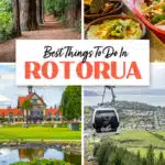 Best things to do in Rotorua, New Zealand. Zorbing, geothermal areas, Skyline Rotorua, cultural experiences, and more.
