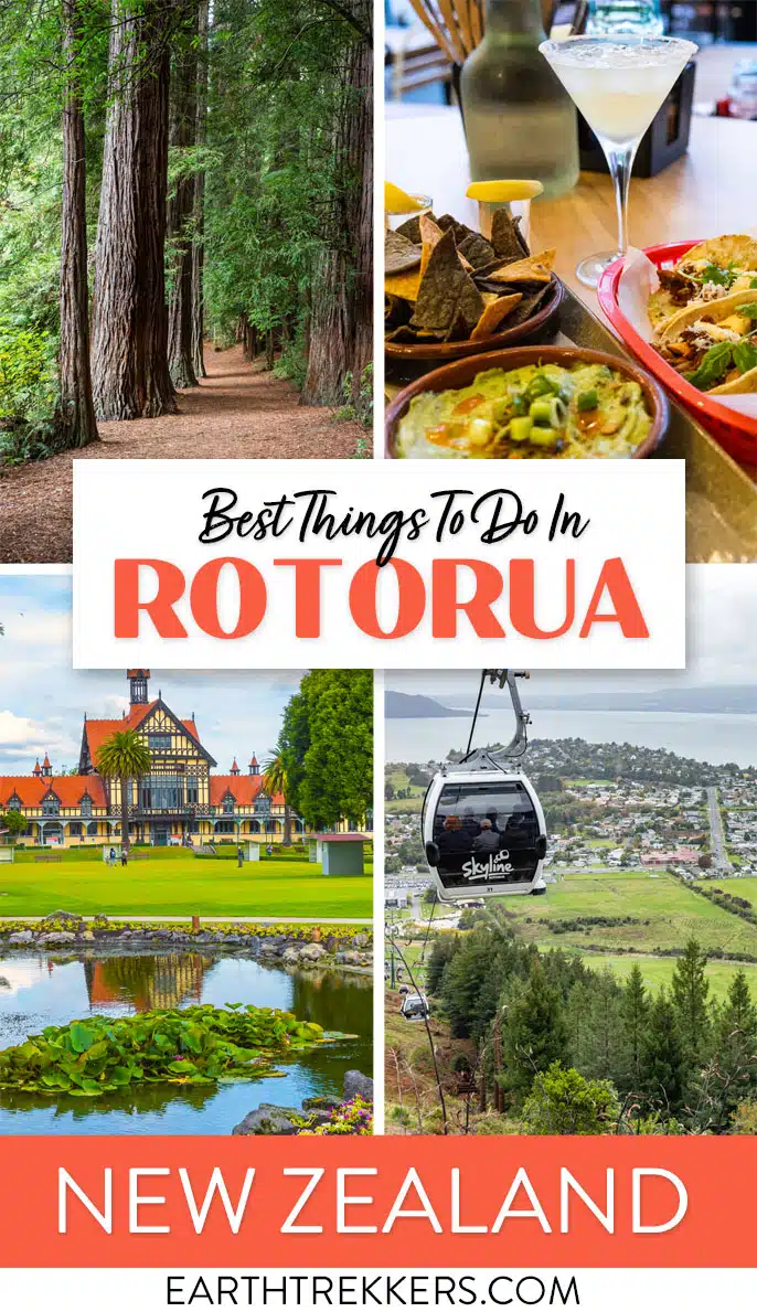Best things to do in Rotorua, New Zealand. Zorbing, geothermal areas, Skyline Rotorua, cultural experiences, and more.